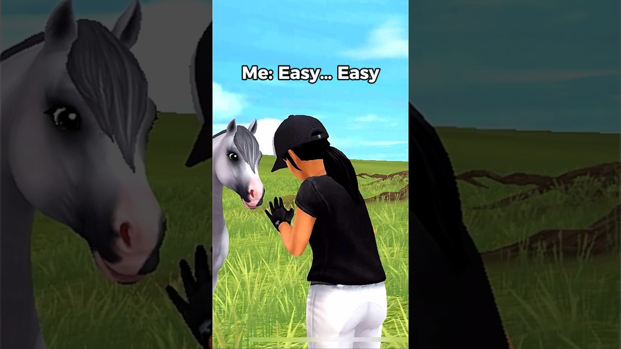 I Met A Wild Sso Pony Star Stable Edit & Story!😮 / Sso Short / Sso Edit #sso #starstable #shorts
