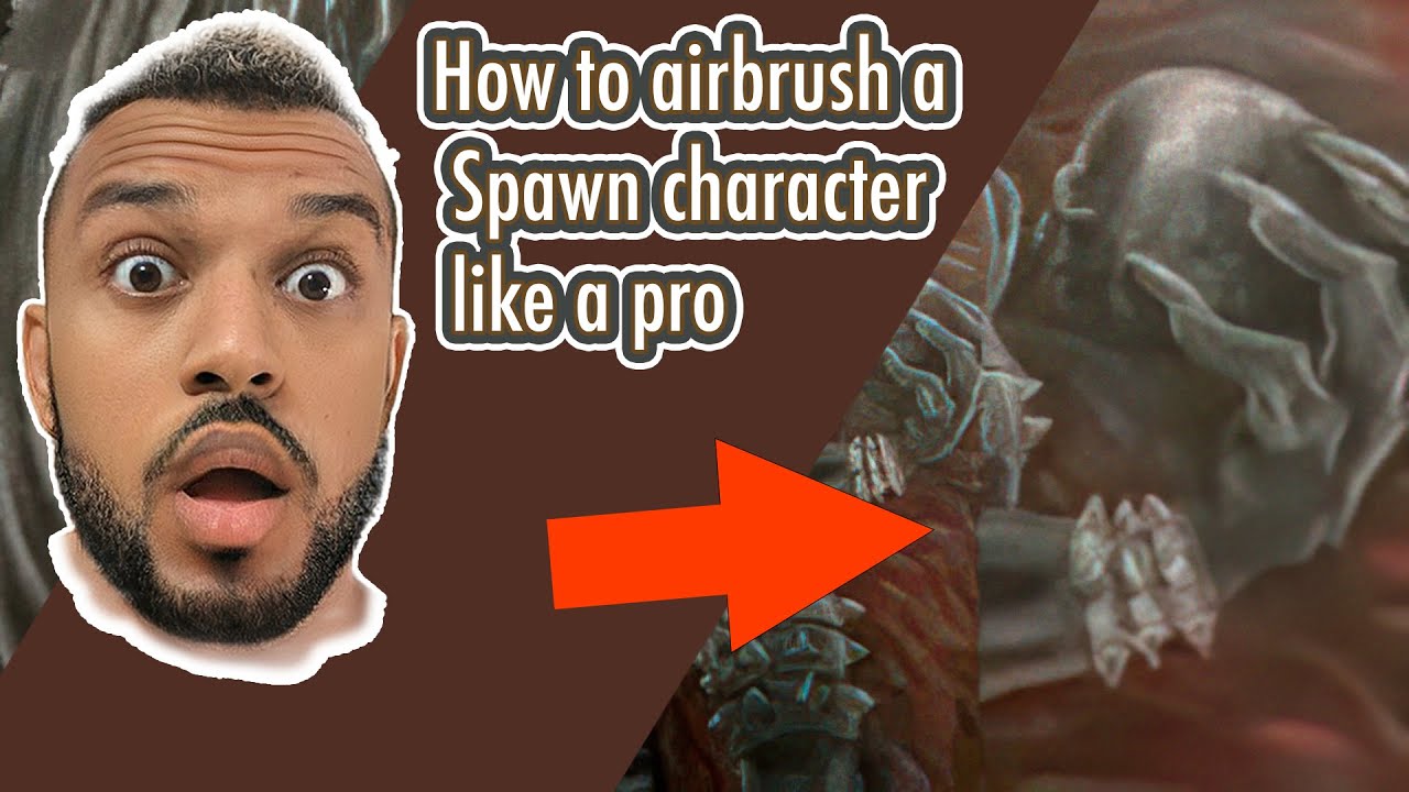 How to airbrush a Spawn character like a pro