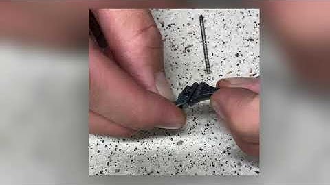 Fixing the Marlin Trigger Flop with a 1$ lighter (spring)