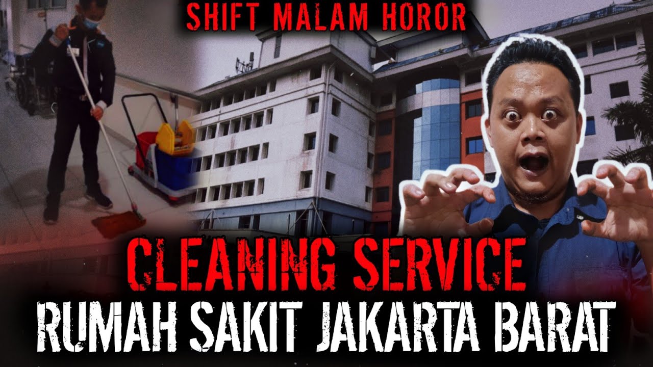 SHIFT MALAM PALING SEREEM.. CLEANING SERVICE RUMAH SAKIT !!