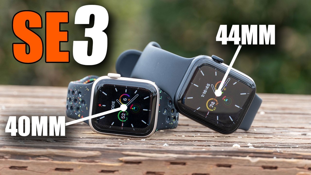 Apple Watch SE 3 – 40mm vs 44mm: Best Size to Buy! - YouTube