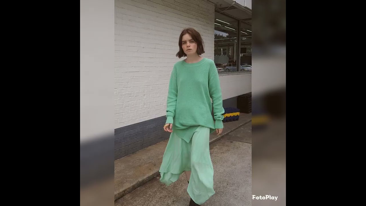 Styling Green Aesthetic Fashion Outfit Layering Clothes Ideas Style Look part 2 