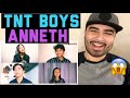 Reac to STUCK WITH YOU (ARIANA GRANDE FT. JUSTIN BIEBER) COVERED BY ANNETH X TNT BOYS