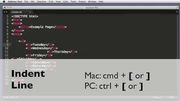 Sublime Text | Line and Indentation Tools | Tutorial #2