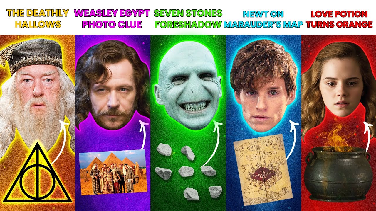 All 39 INCREDIBLE Easter Eggs You Totally Missed in Harry Potter EXPLAINED in Detail