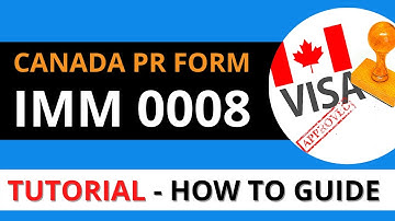 HOE U HET IMM 0008 CANADA IMMIGRATIEFORMULIER INVULT