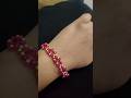 Easy Beaded Bracelet You Can Make At Home #shorts #beadedbraclet