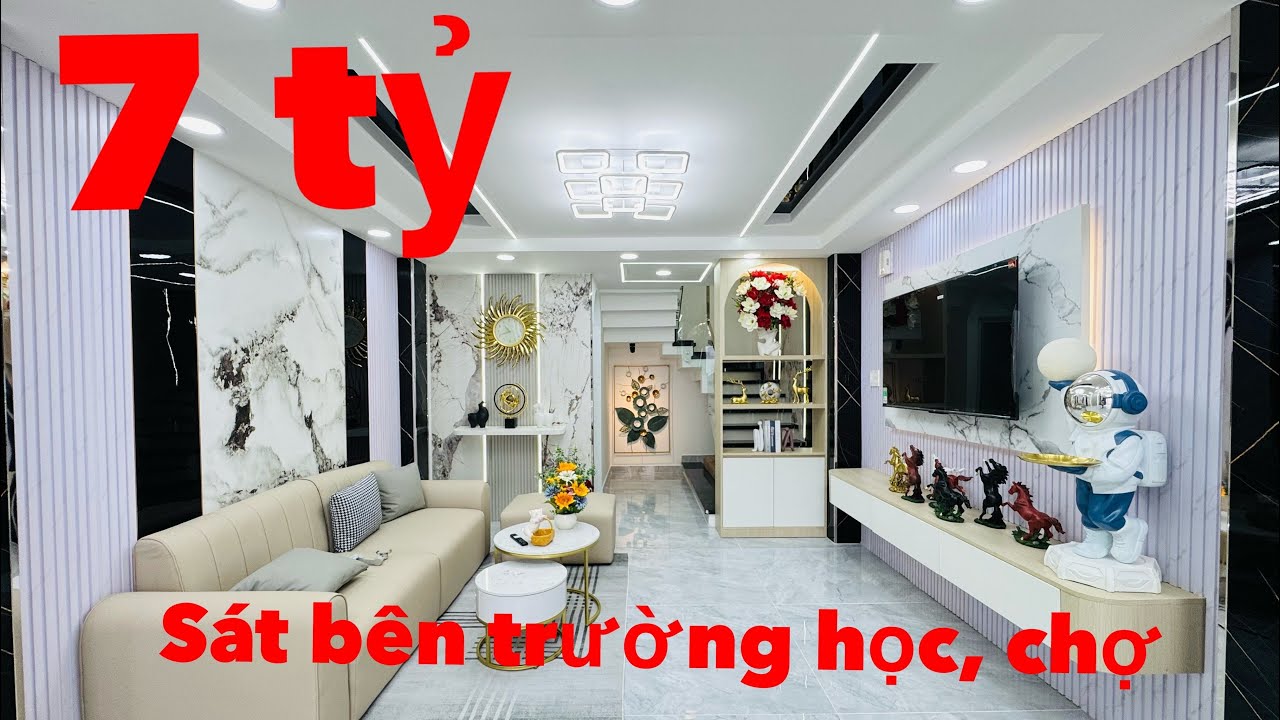 Bán nhà gò vấp 7 tỷ thiết kế quá đẹp sát bên chợ Phạm Văn Bạch gò vấp ...