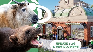 NEW ANIMALS & SOUVENIR SHOPS! | Planet Zoo News