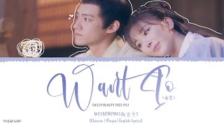 Want To (偏要) - Wei Hongyu (魏宏宇)《Sassy Beauty 2022 OST》《潇洒佳人淡淡妆》Lyrics Resimi