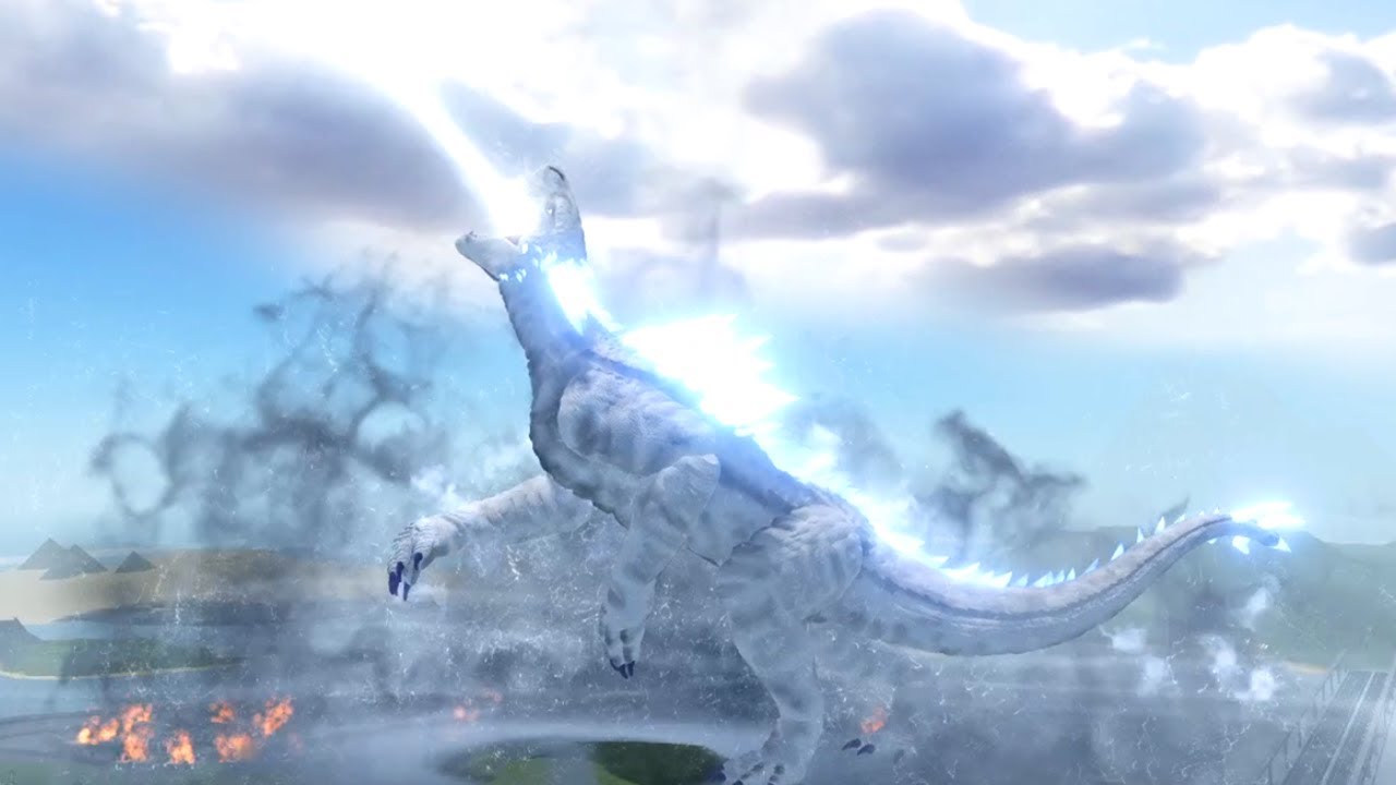 Playing As Shimo: Godzilla x Kong New Empire -  Roblox Age Of Titans