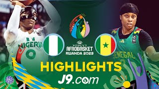 Nigeria 🇳🇬 v Senegal 🇸🇳 | Final | J9 Highlights | FIBA Women's Afrobasket 2023