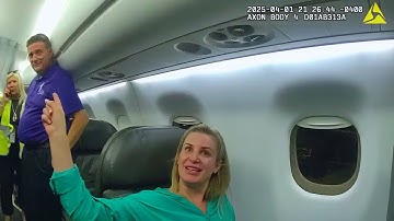 Entitled Karen Forces Her Way Onto Plane After Being Denied Boarding