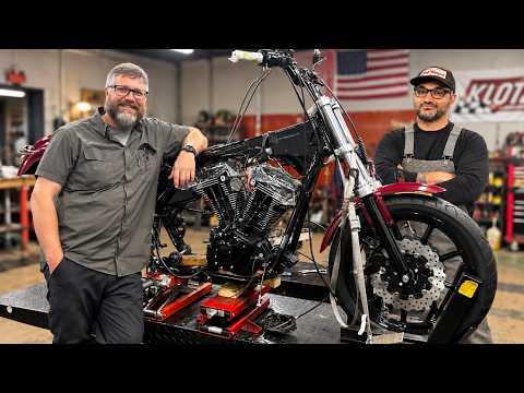 In The Shop With Tony Angelo. Harley FXR Build