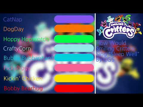 AI Cover How Would Smiling Critters Sing Sleep Well By CG5 Line Distribution