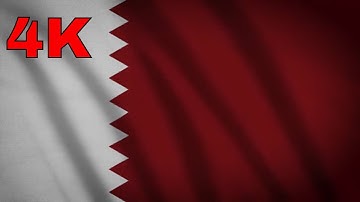 Qatar Waving Flag 4K ( Dwonload Link )