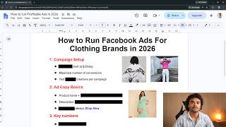How To Run Facebook Ads For Clothing Brands in 2026 | Full Course