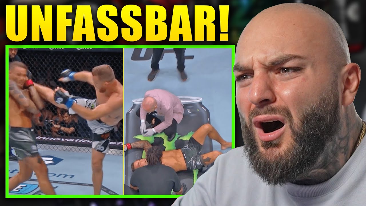 MONSTER KICK! Justin Gaethje vs Dustin Poirier 2 BRUTALER KNOCKOUT - RINGLIFE