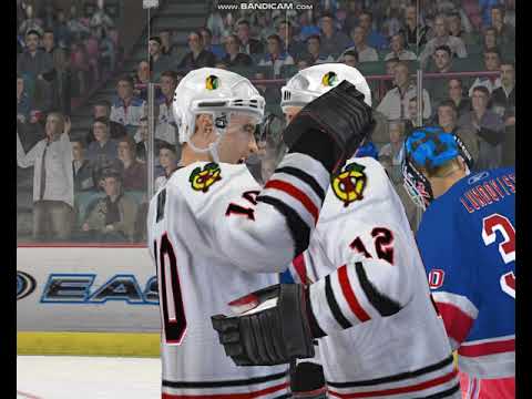 NHL09(Карьера игрока) Сверх удачный дебют! (часть 1)