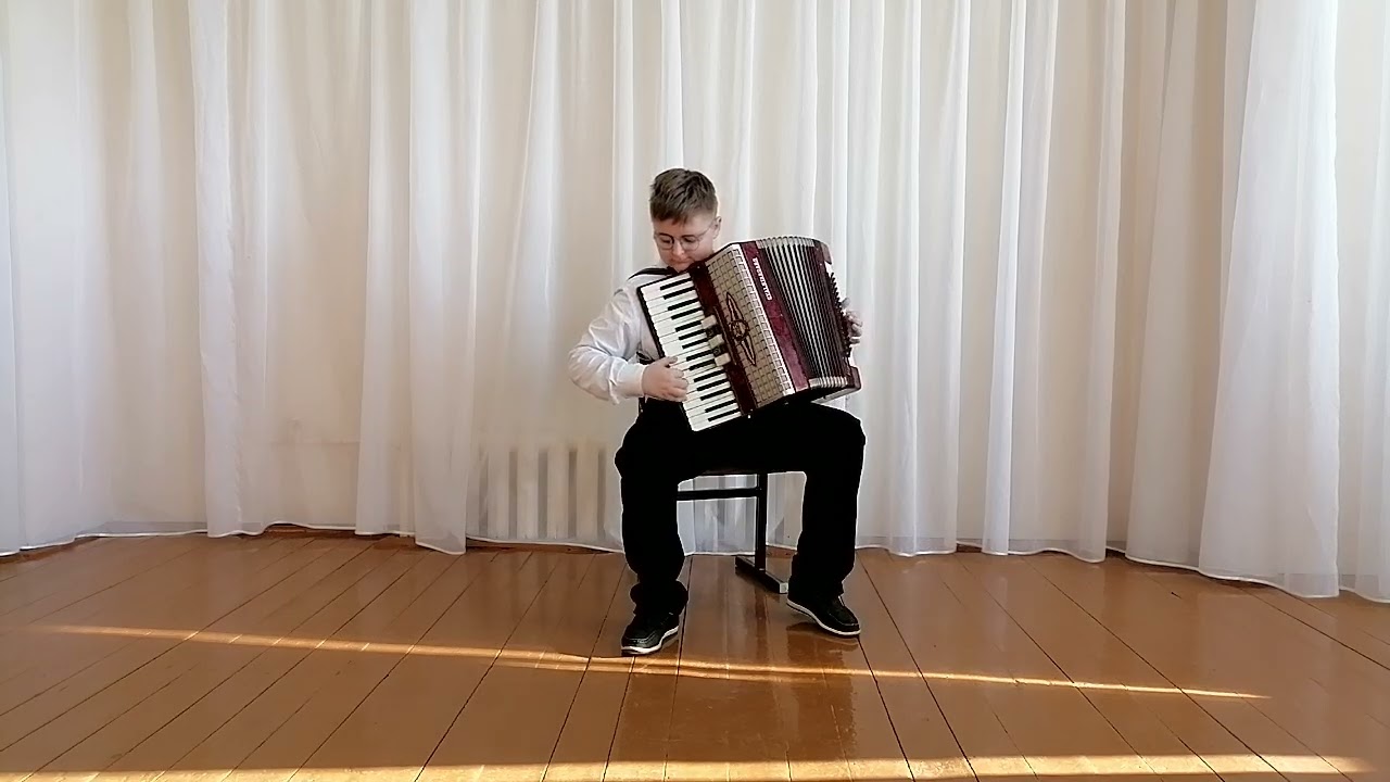 Бабуревич Денис 11лет. О. Гамаюнов «Зимняя сказка»