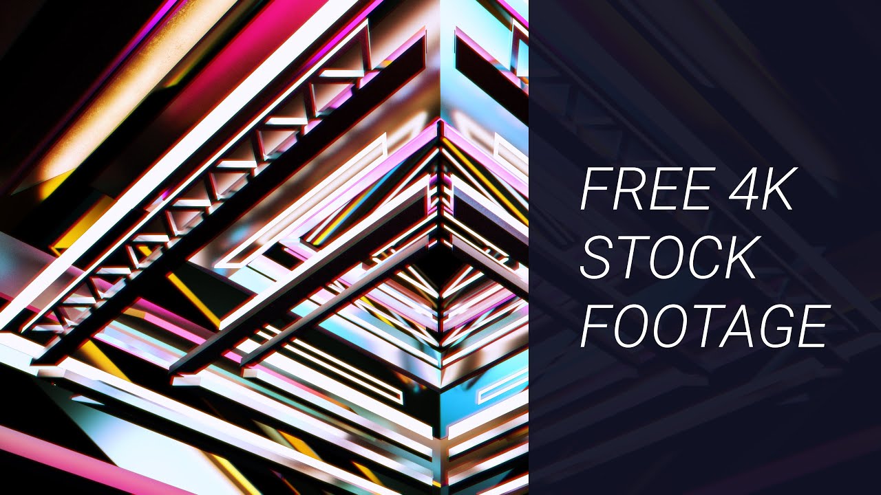 Free 4k vj loop footage | Video Background | Machine Runner no.03 | made with cinema4d