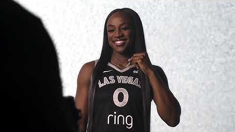 2025 WNBA Media Days Behind-the-Scenes: Las Vegas Aces