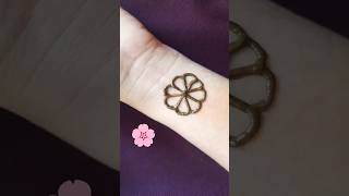 Flower mehndi designs #mehndi #trending #howtomakeflower #shorts