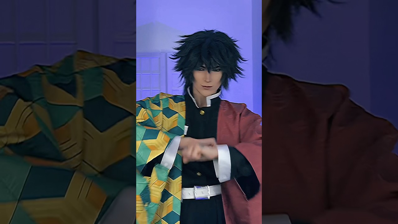 Y’all been asking for more demon slayer 🌊🌊 #giyuu #cosplay #demonslayer