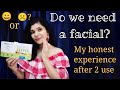 Do we need facial with current our skincare routine? | Mamaearth ubtan facial kit review after 2 use