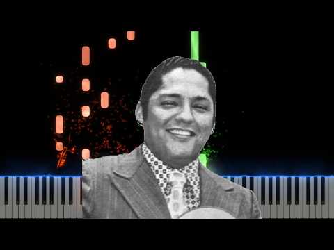 SENDERITO DE AMOR JULIO JARAMILLO Piano Cover Midi tutorial Sheet app Karaoke