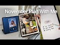 November 2023 Digital Plan With Me✨