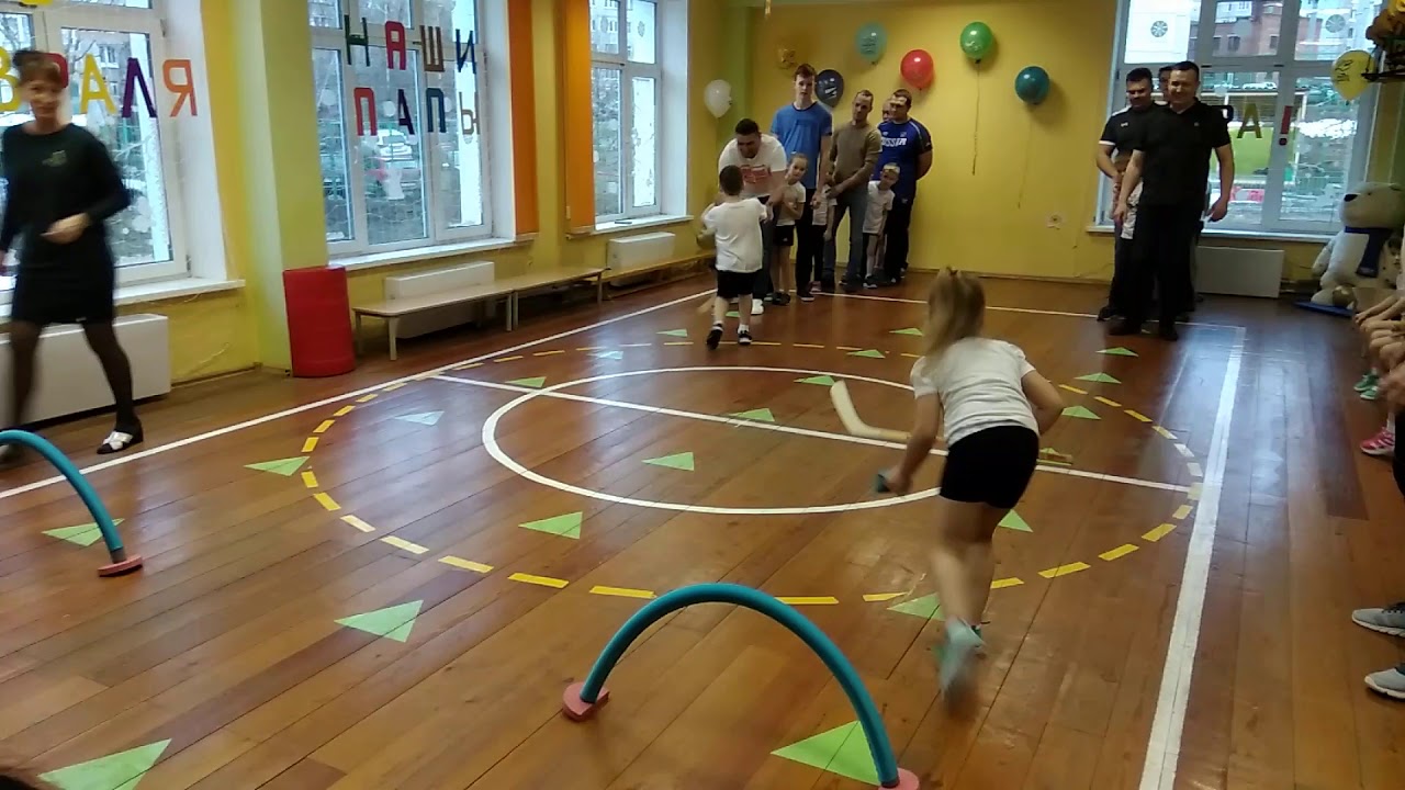 Спортивное развлечение 23 февраля старшая группа