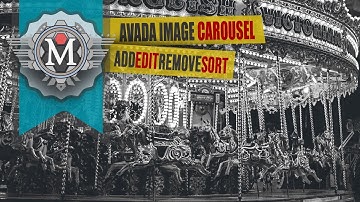 Avada Image Carousel Add Edit Remove Sort