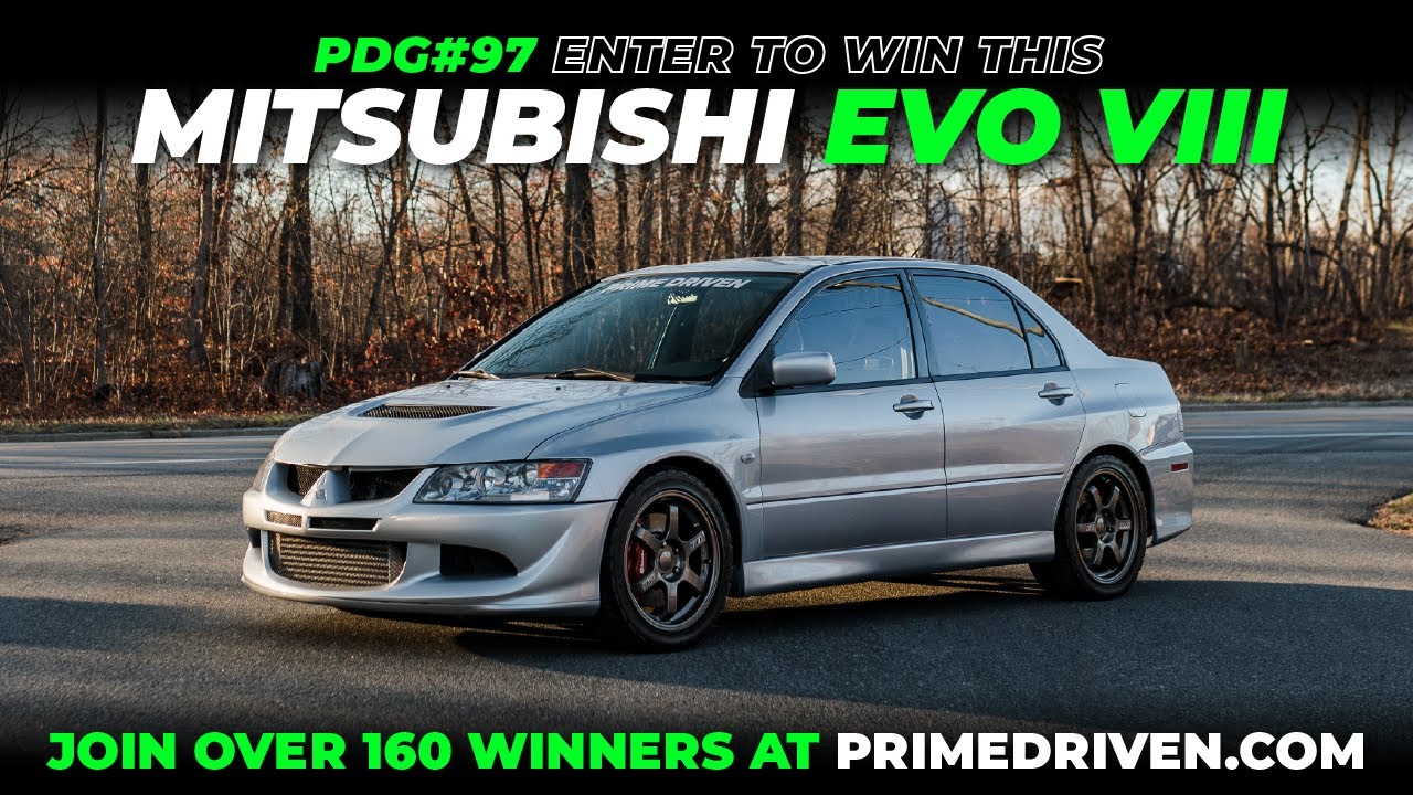 Win This: 400HP Apex Silver 2004 Mitsubishi EVOLUTION VIII - PDG97