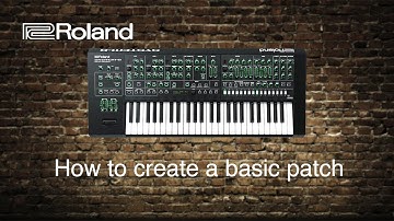 Roland System-8 - How to create a basic Patch