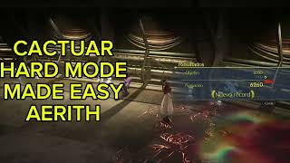Ff7 Rebirth - Cactuar Crush Hard Mode Guide Aerith