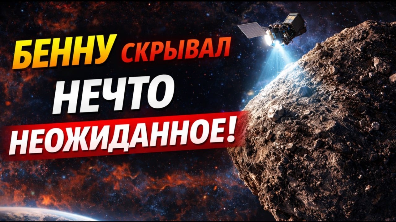 Что обнаружили в астероиде Бенну? Сахара, которые могли запустить жизнь.