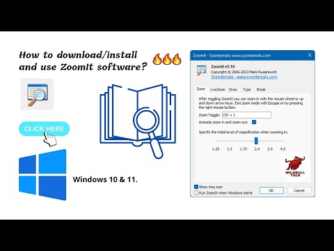 How to Download , Install and Use ZoomIT Software