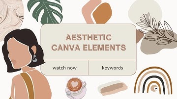 Aesthetic Canva Elements Keywords