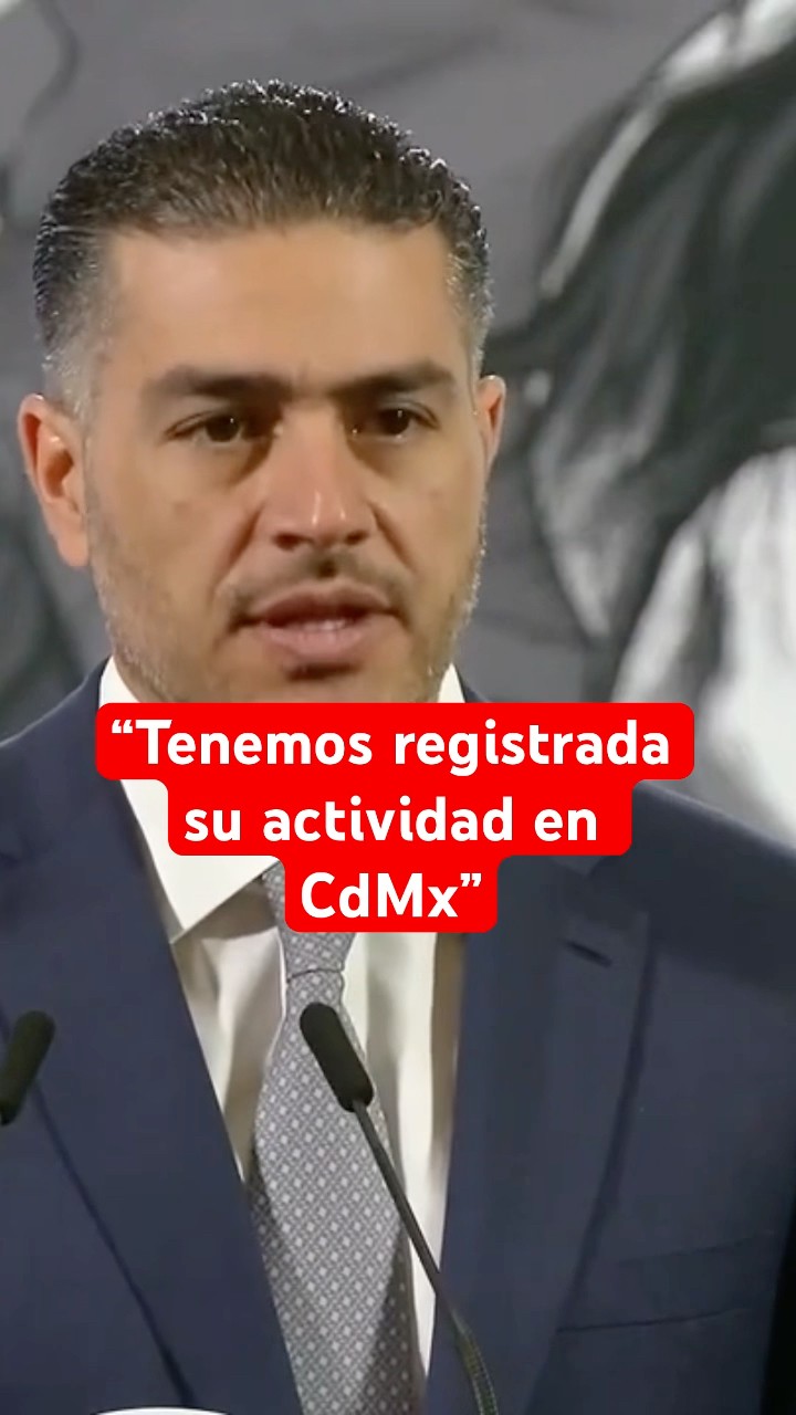 Harfuch anuncia detención de integrantes del grupo delictivo Tren de Aragua #shorts