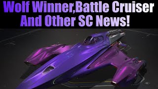 Battle Cruiser coming to Star Citizen, Apollo coming soon and Winner of the Wolf giveaway!