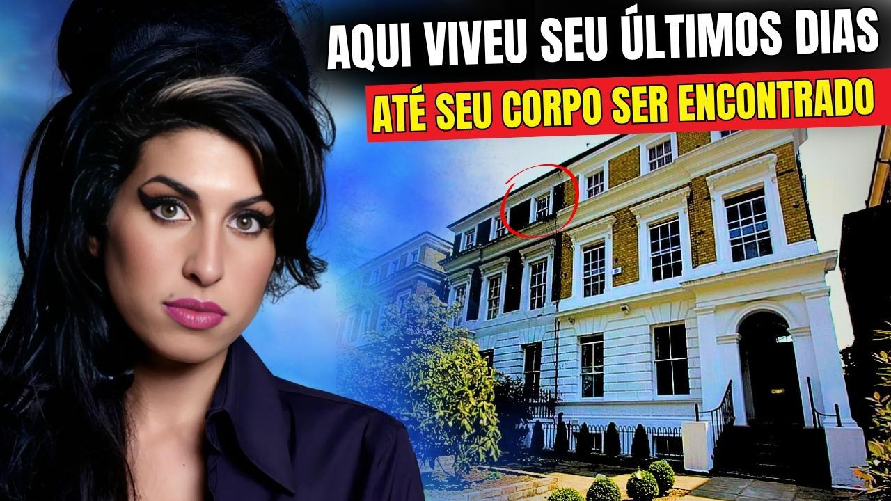 A SOMBRIA CASA onde Amy Winehouse viveu seus ULTIMOS DIAS em CAMDEN SQUARE !