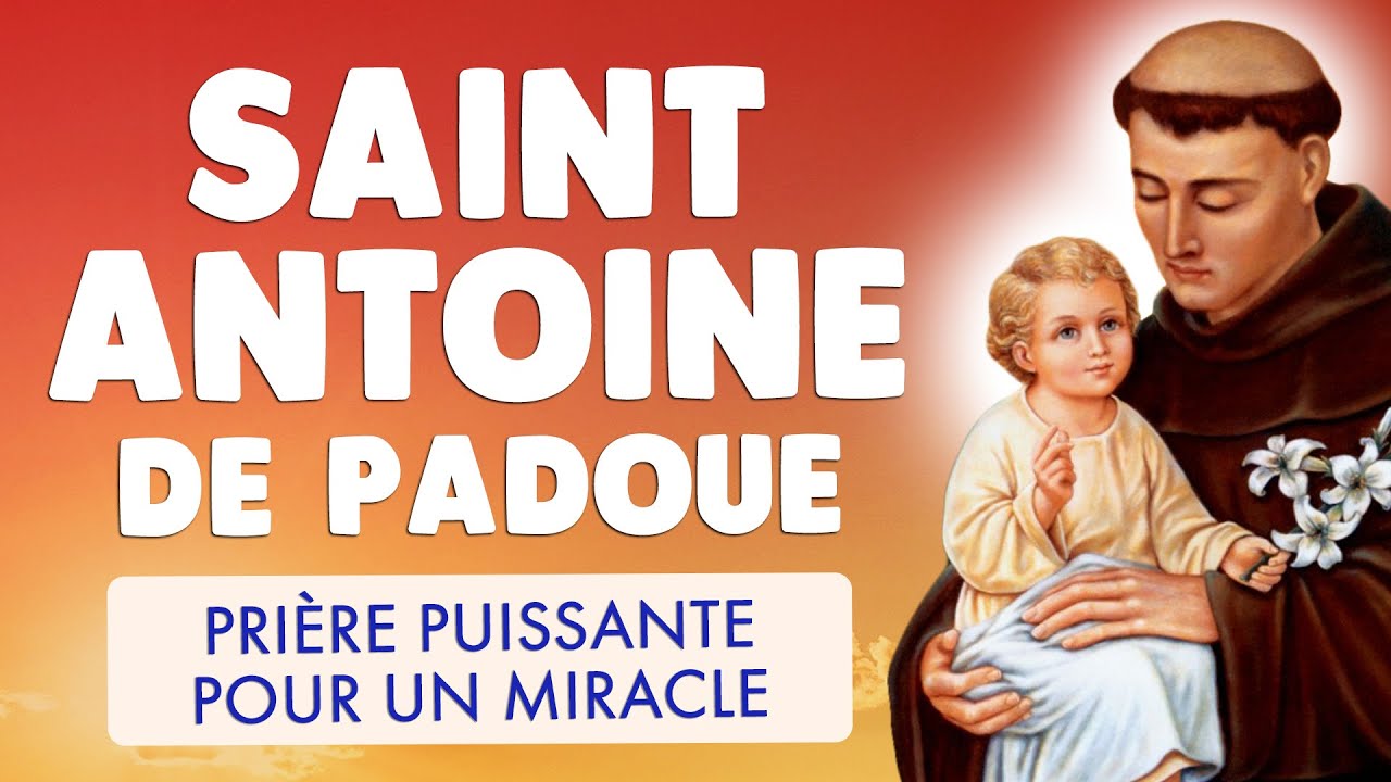 Priere A St Antoine De Padoue Pour L abondance Financiere