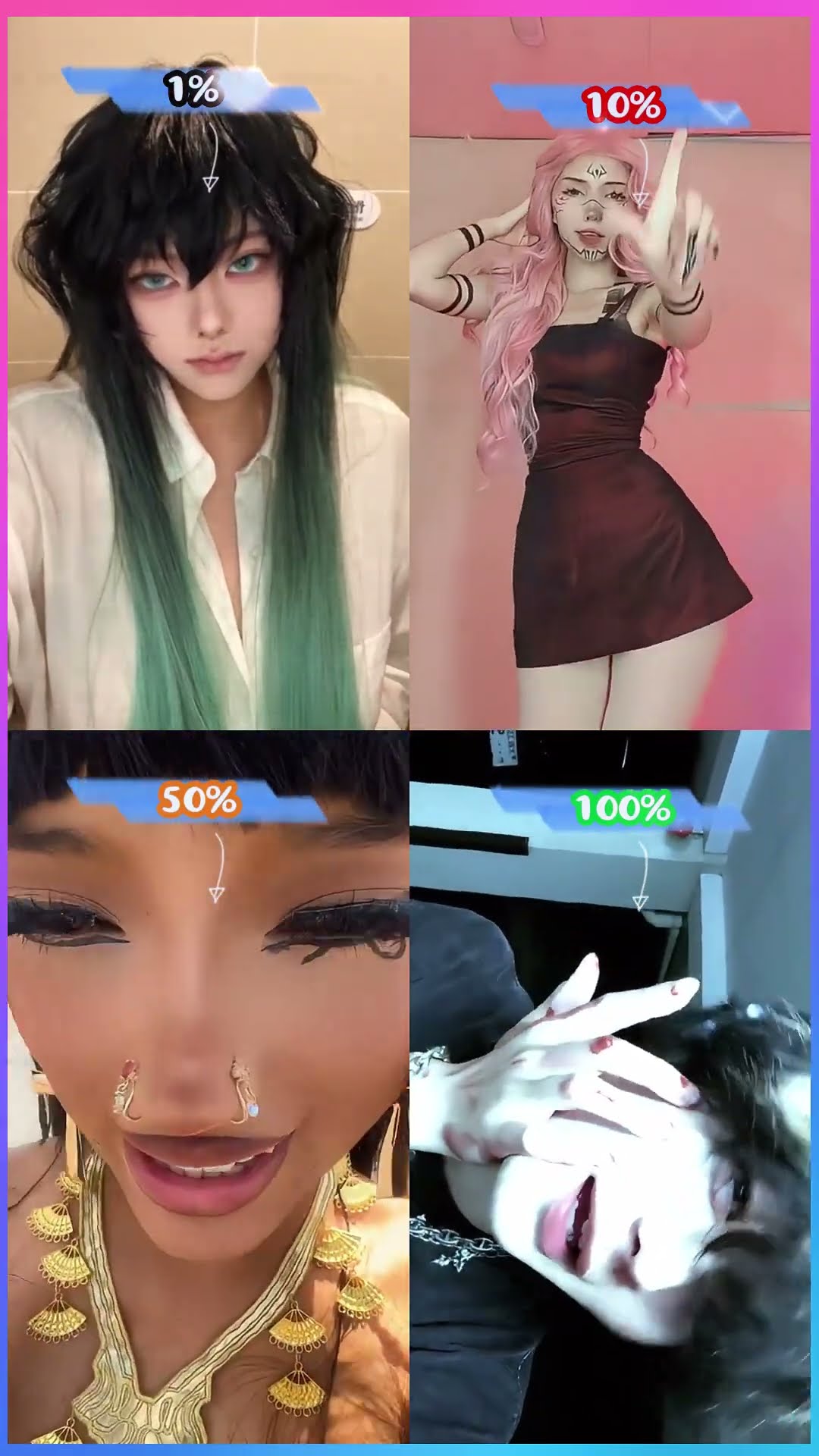 (DAISKI) 1, 10, 50 or 100 #shorts #tiktok #viral #dance #cute #funny #trend