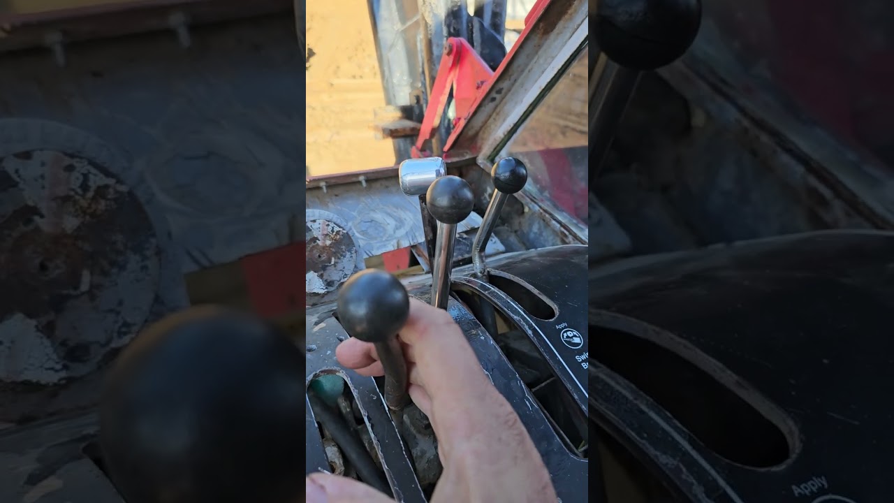 518 Link-Belt Friction Crane Control Levers