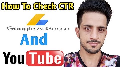 How To Check Youtube Adsense CTR | How To Check Google Adsense CTR | How to check CTR In Adsense