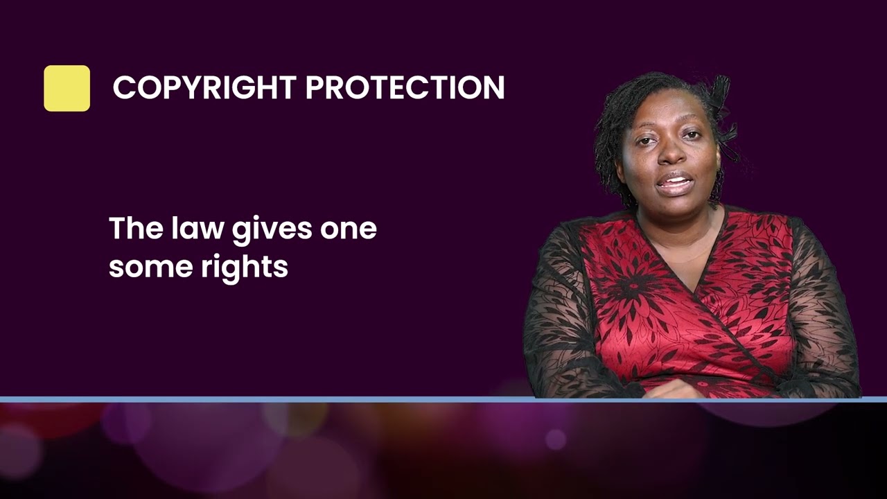 Still from Intellectual Property & Copyright in Kenya: A Beginner's Guide | KECOBO