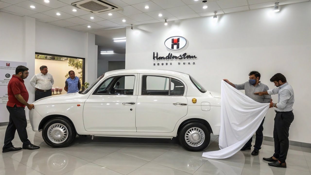 "The KING is BACK! 😱 2025 Hindustan Ambassador GRAND Unveiled | You Won't Believe THIS Look!"