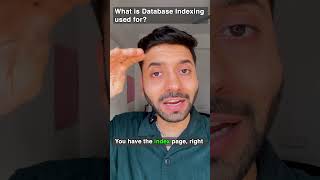 Database Indexing 🤯 Why Queries Become FAST! | System Design #shorts #systemdesign #interview #quiz