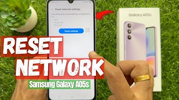 How To Reset Network Settings On Samsung Galaxy A05s - Fix Network Problems